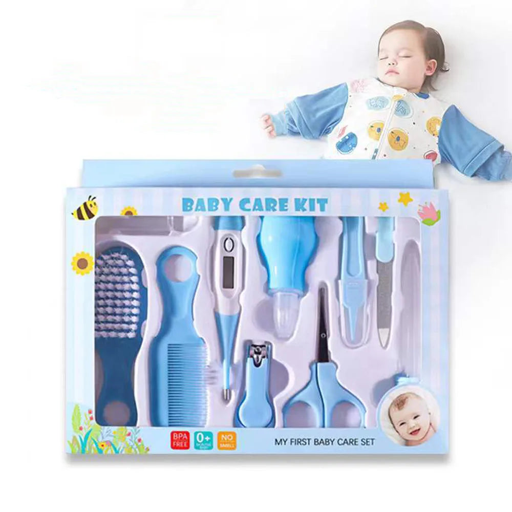 10PCS Set Baby Health Care Kit Kids Nail Hair Health - detail view