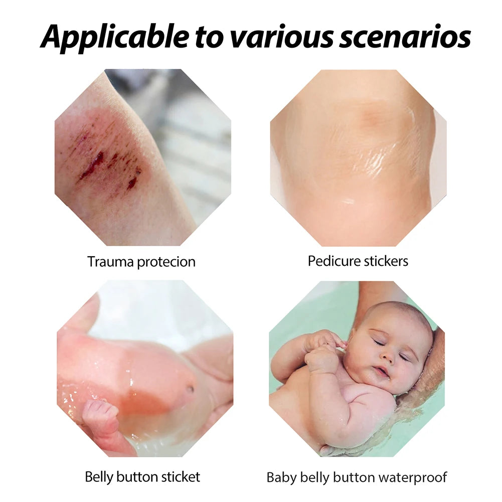 30pcs Baby Waterproof Ear Stickers Swimming Infant