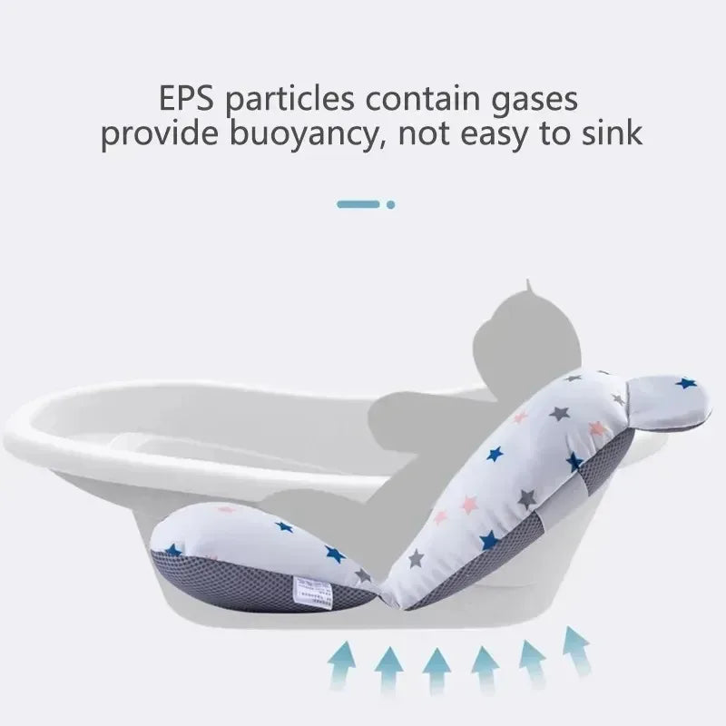 Baby Bathtub Pad Ajustable Bath Support Seat Mat Shower - feature close-up