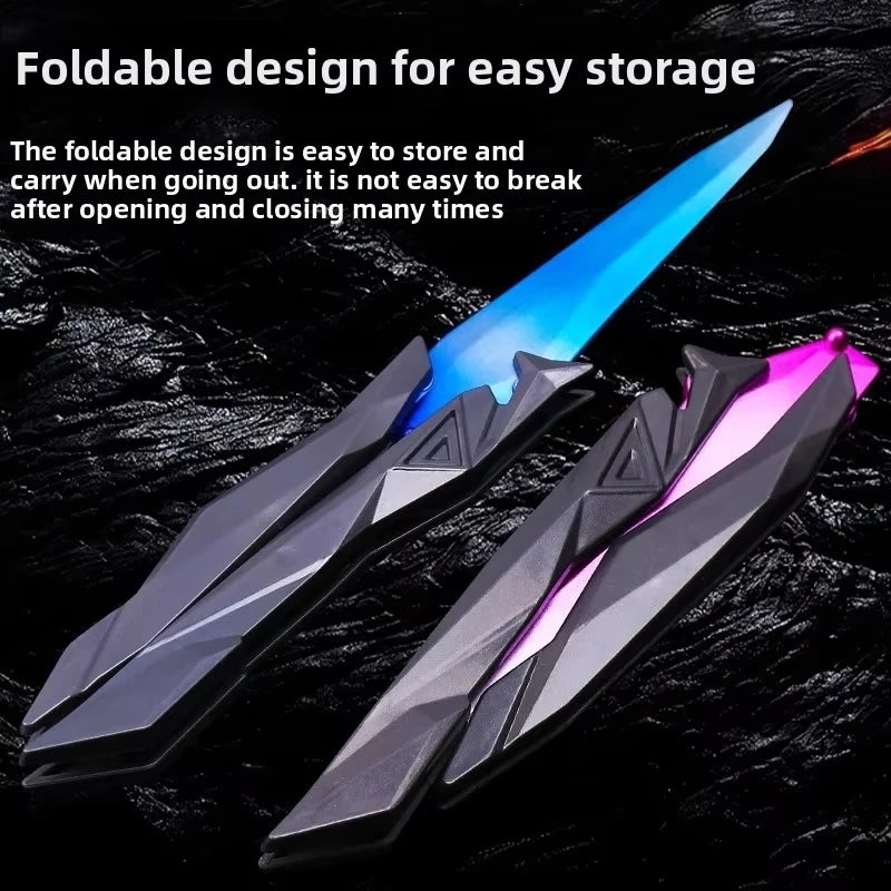 Singularity Butterfly Knife Foldable Replica Toy Boys - size reference