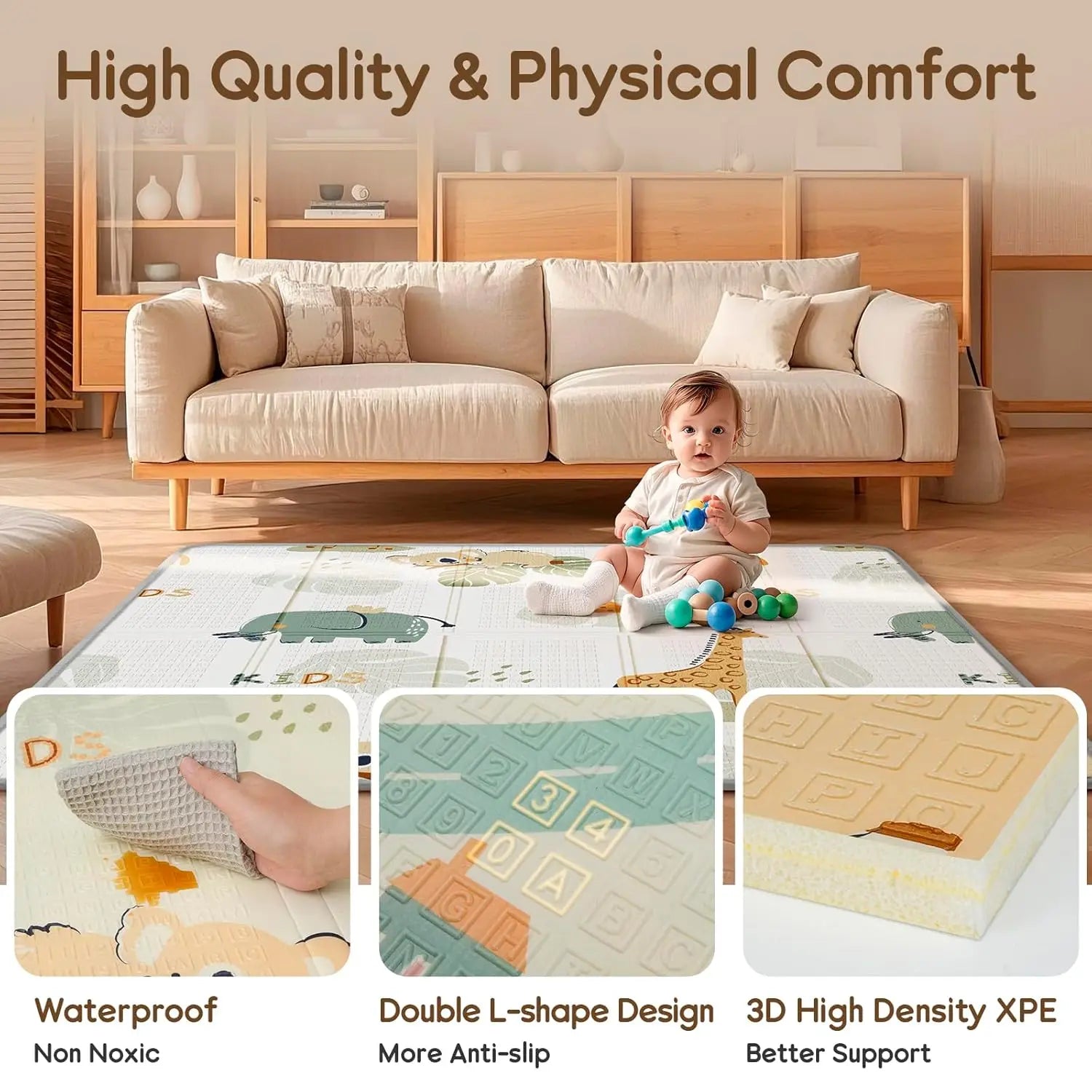 Baby Play Mat - size reference