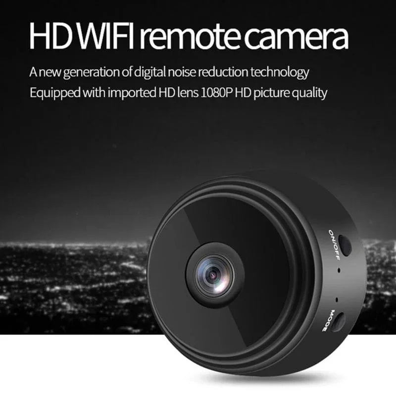 1080P HD Mini WiFi Camera Baby Monitor Indoor Safety