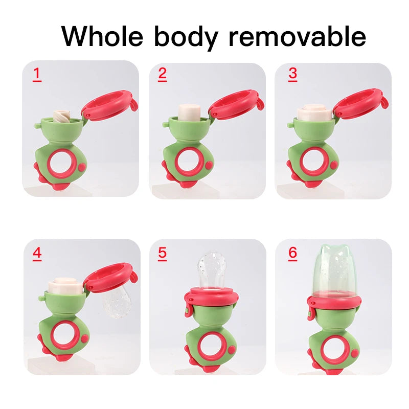Rotating Push-type Food Grade Silicone Fruit Vegetable - detail view