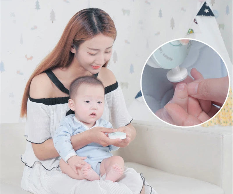 Baby Electric Nail Trimmer Kid Nail Polisher Tool Baby