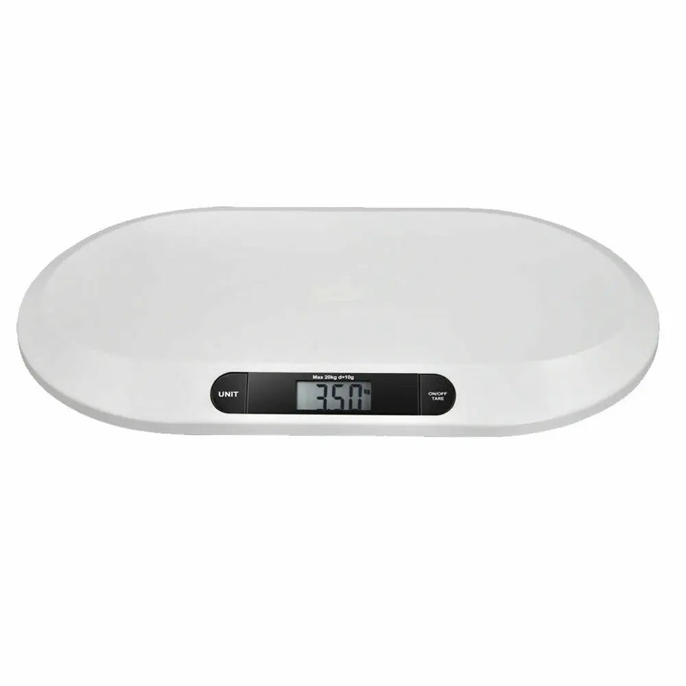 Digital Baby Scale 20kg Capacity Kitchen Scales Pet - size reference