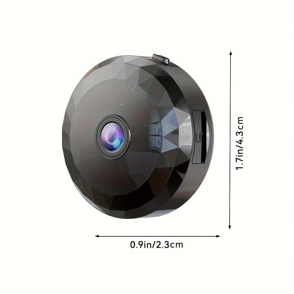 1080P HD Mini WiFi Camera Baby Monitor Indoor Safety - set overview