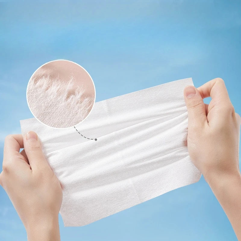 Baby Soft Wipes Non-wet Wipes Thickened Soft Baby Hand - lifestyle in-use