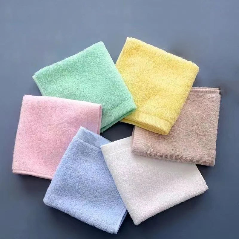 5pcs lot 25 25cm ULTRA SOFT Baby Bath Washcloths Rayon - front view