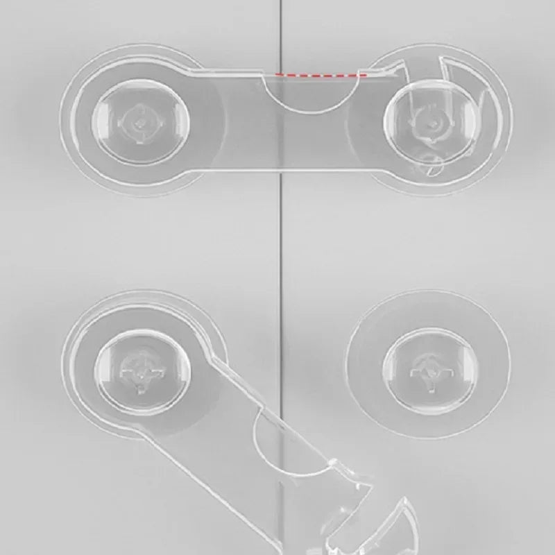 Transparent Adjustable Child Safety Cabinet Locks