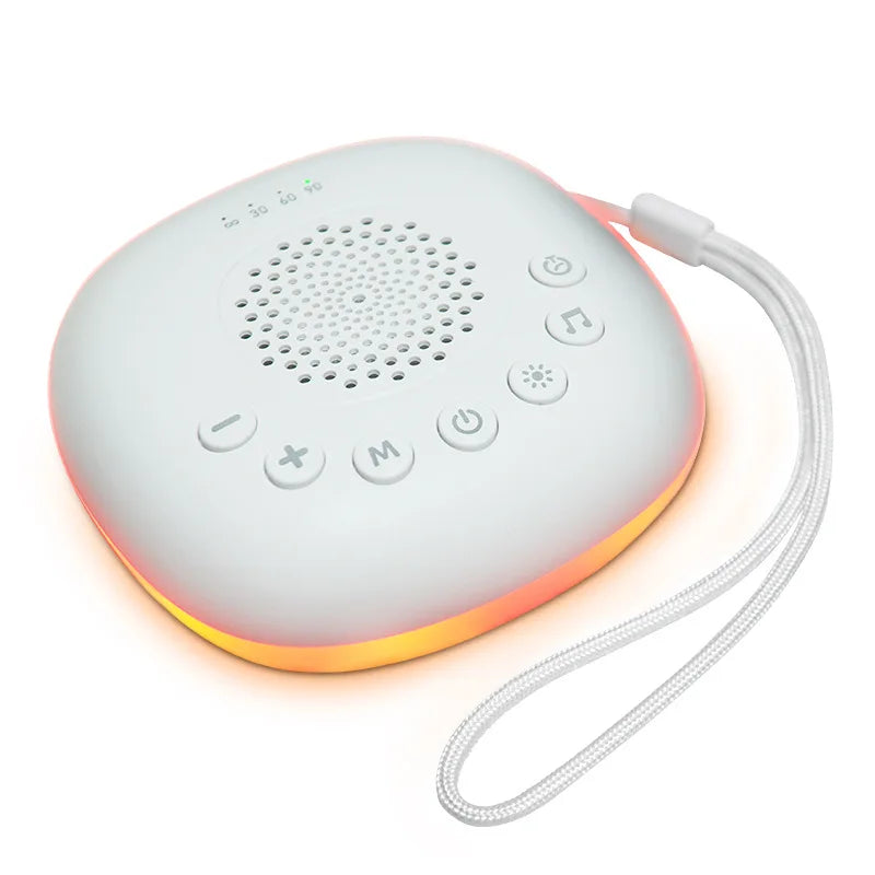 Portable White Noise Machine Sleep Aid LED Breathing