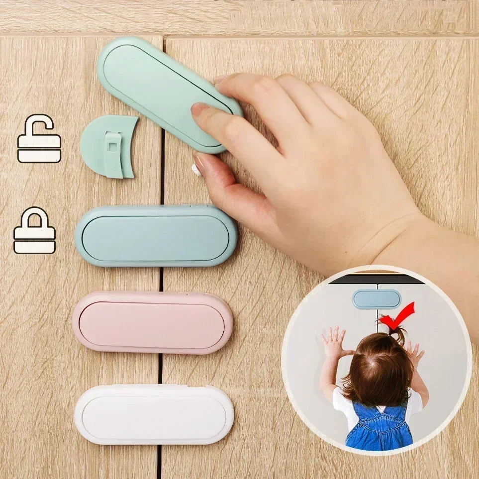 Latch Cabinet Door Protection 5pcs Children's Drawer - material close-up