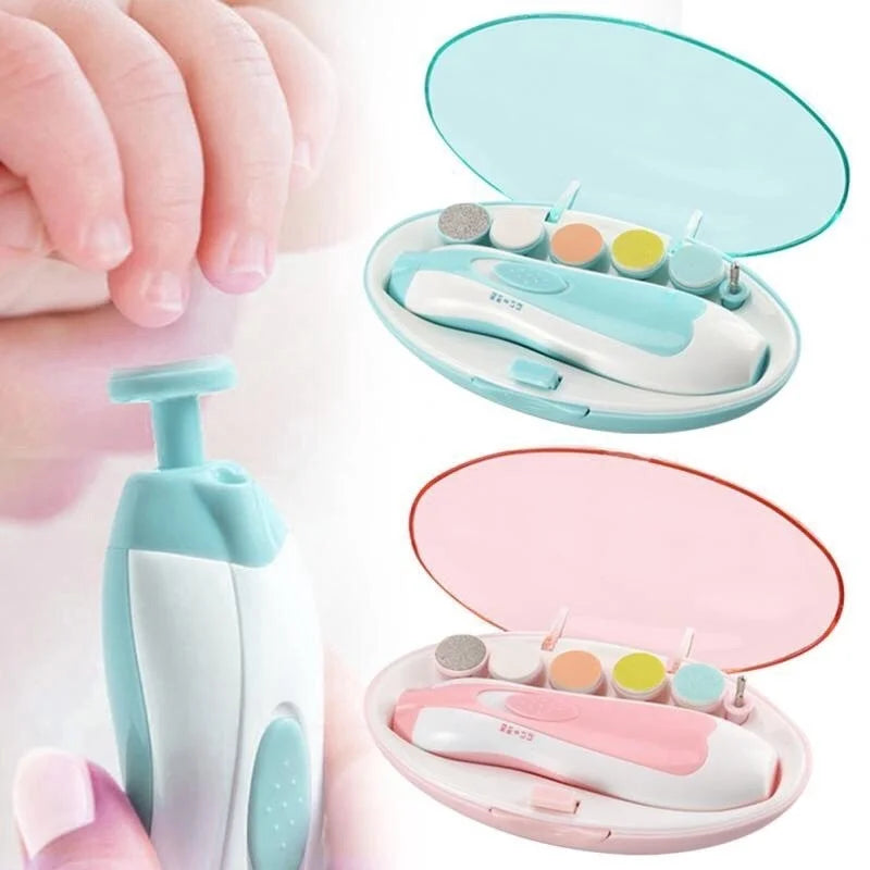 Baby Electric Nail Trimmer Kid Nail Polisher Tool Baby - lifestyle in-use