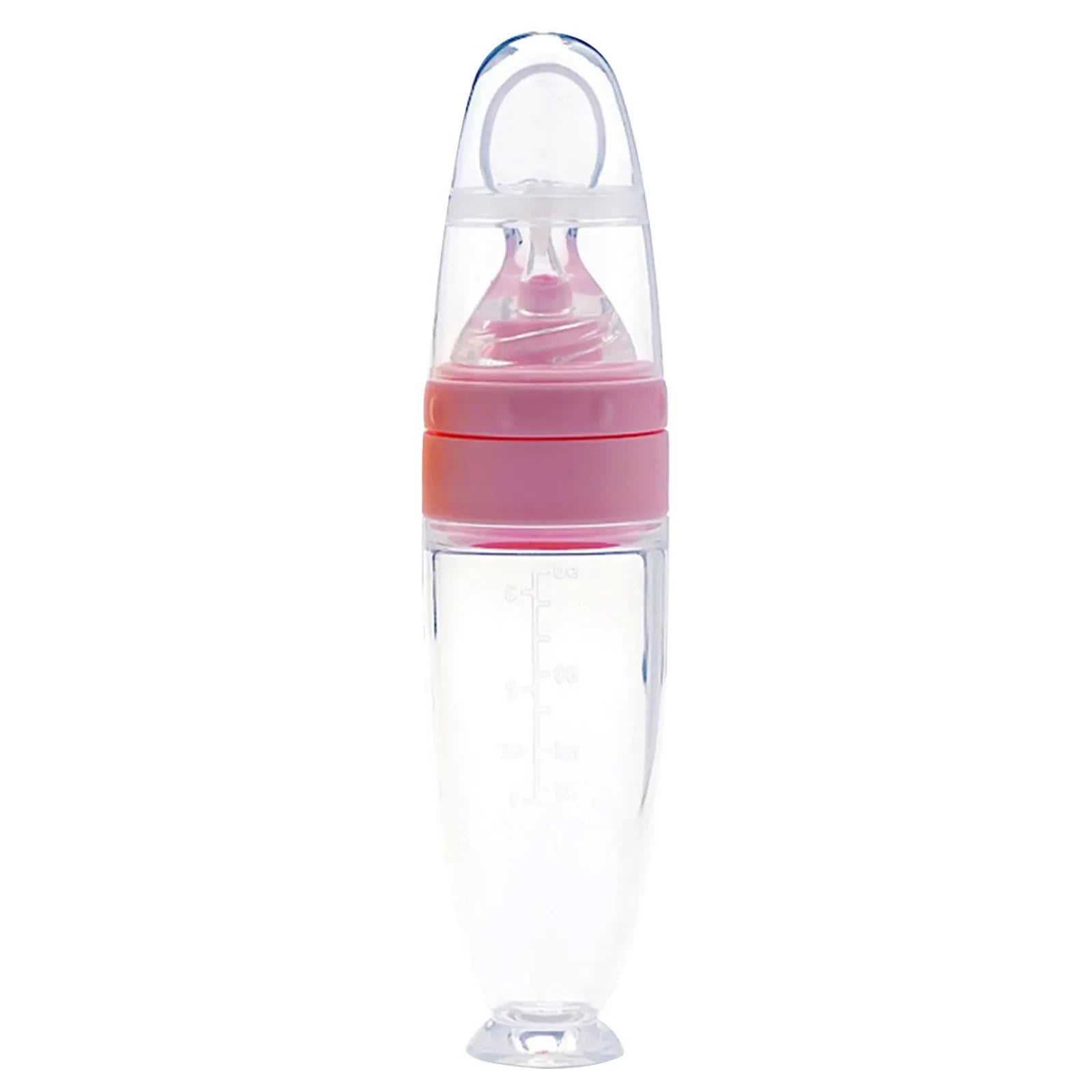 Depressible Silicone Bottle Feeding Safe Baby Feeding