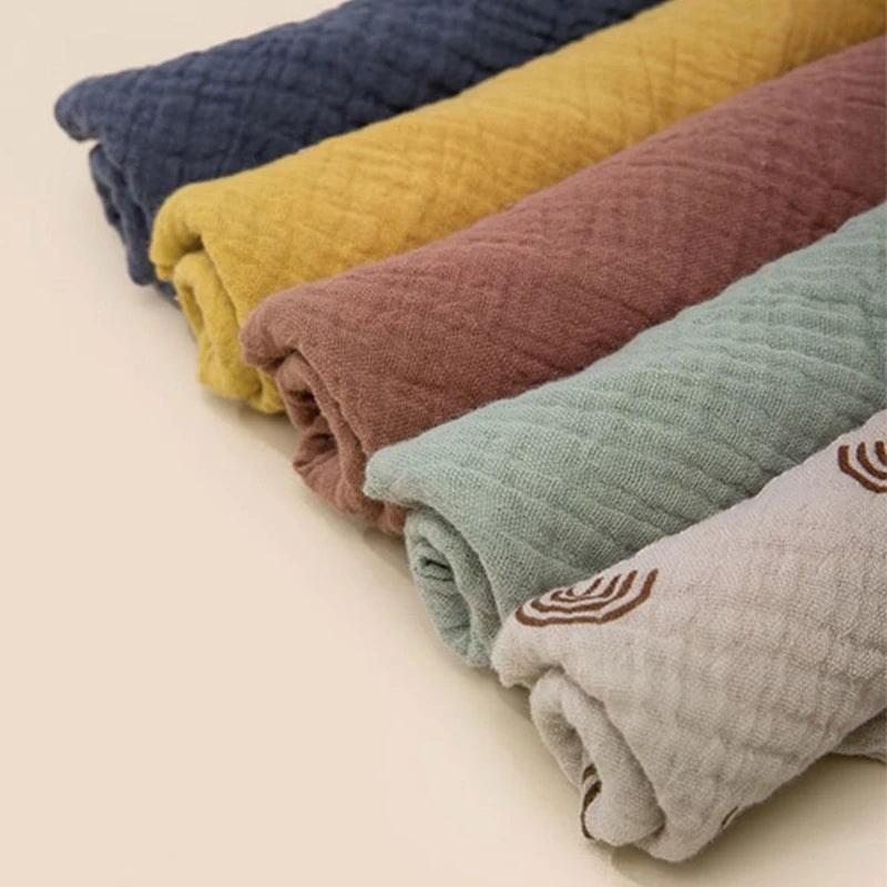 5pcs Set Square Cotton Baby Face Towel Handkerchief
