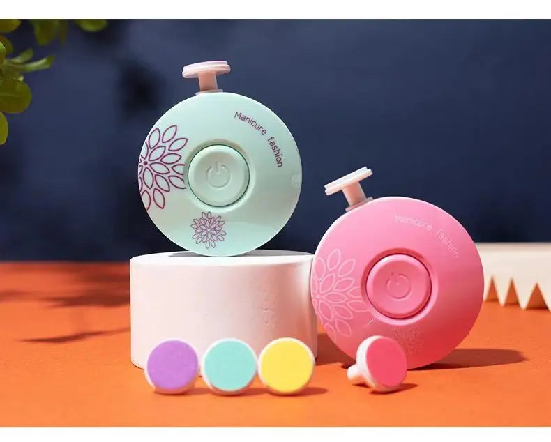 Electric Baby Nail Trimmer Kid Nail Polisher Tool