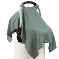 100% Muslin Cotton Car Seat Cover Baby - front view