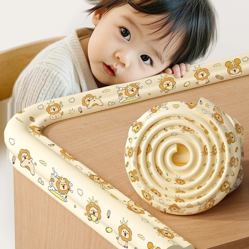 2M Baby Safety Protection Strip Cartoon Animal Foam - lifestyle in-use