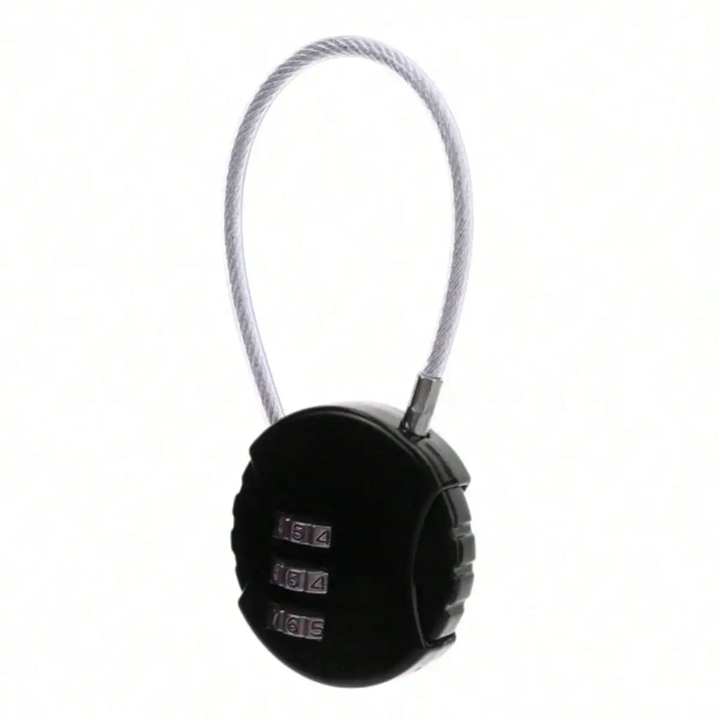 1pc Bicycle anti-theft luggage zinc alloy password lock