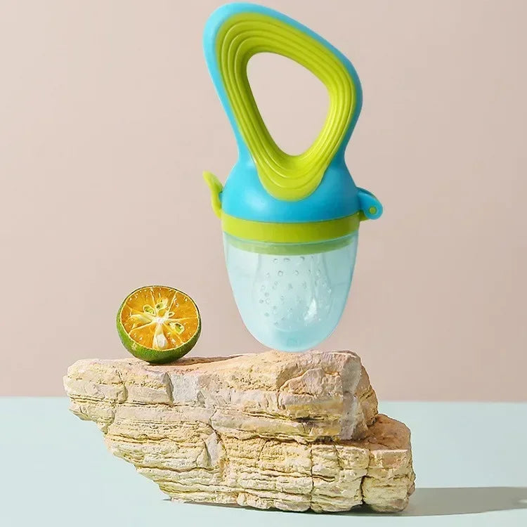 1PC Silicone Baby Fruit Feeder Cover Baby Nipple Fresh - size reference