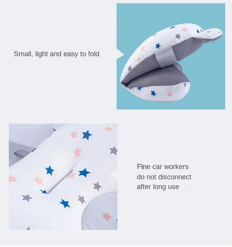 Newborn Bathtub Pillow Infant Anti-Slip Soft Comfort