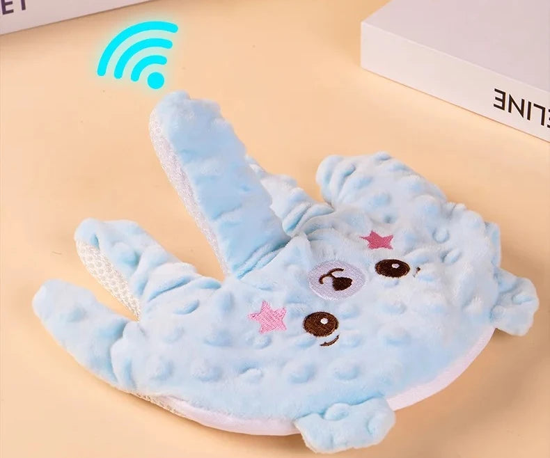 Soothing Baby Sleep Aid Pillow Babies Soothing Palms - top-down view