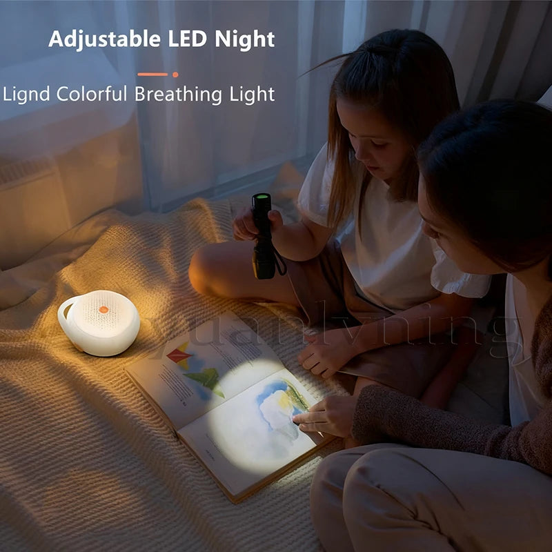 Portable Bluetooth White Noise Machine Baby Sleep Aid - feature close-up