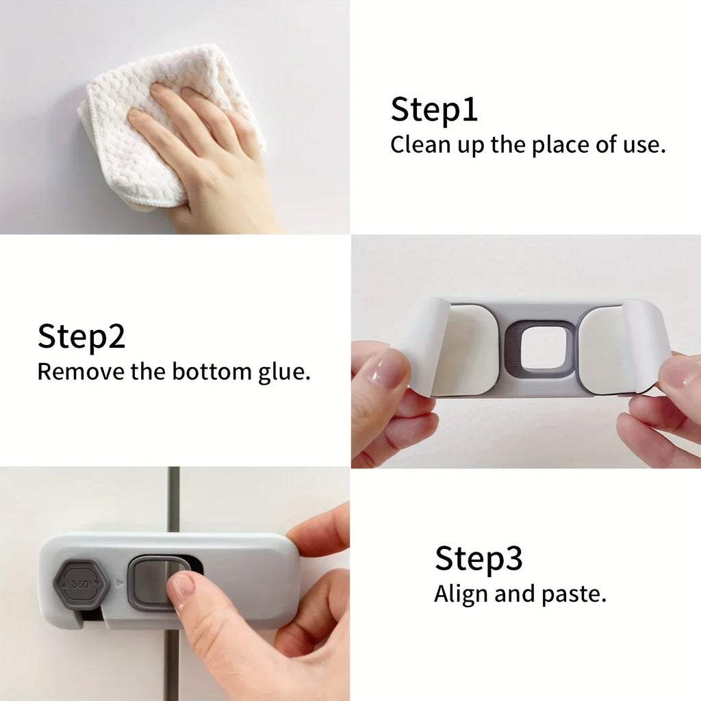 2PCS Storage Cabinet Security Universal Lock