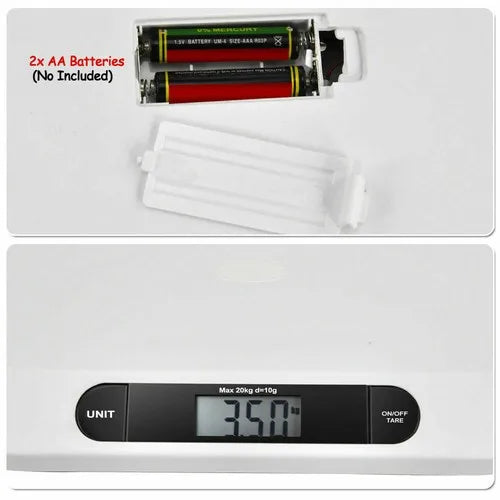 Digital Baby Scale 20kg Capacity Kitchen Scales Pet