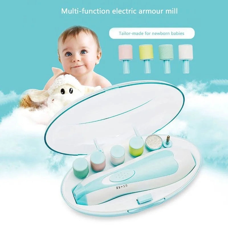 Baby Electric Nail Trimmer Kid Nail Polisher Tool Baby - front view