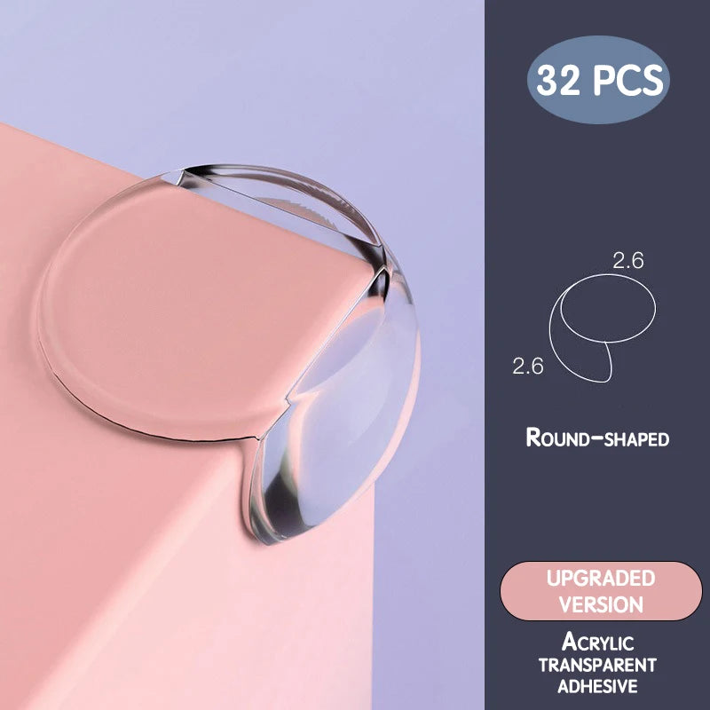 16PCS Baby Safety Silicone Protector Table Corner Edge