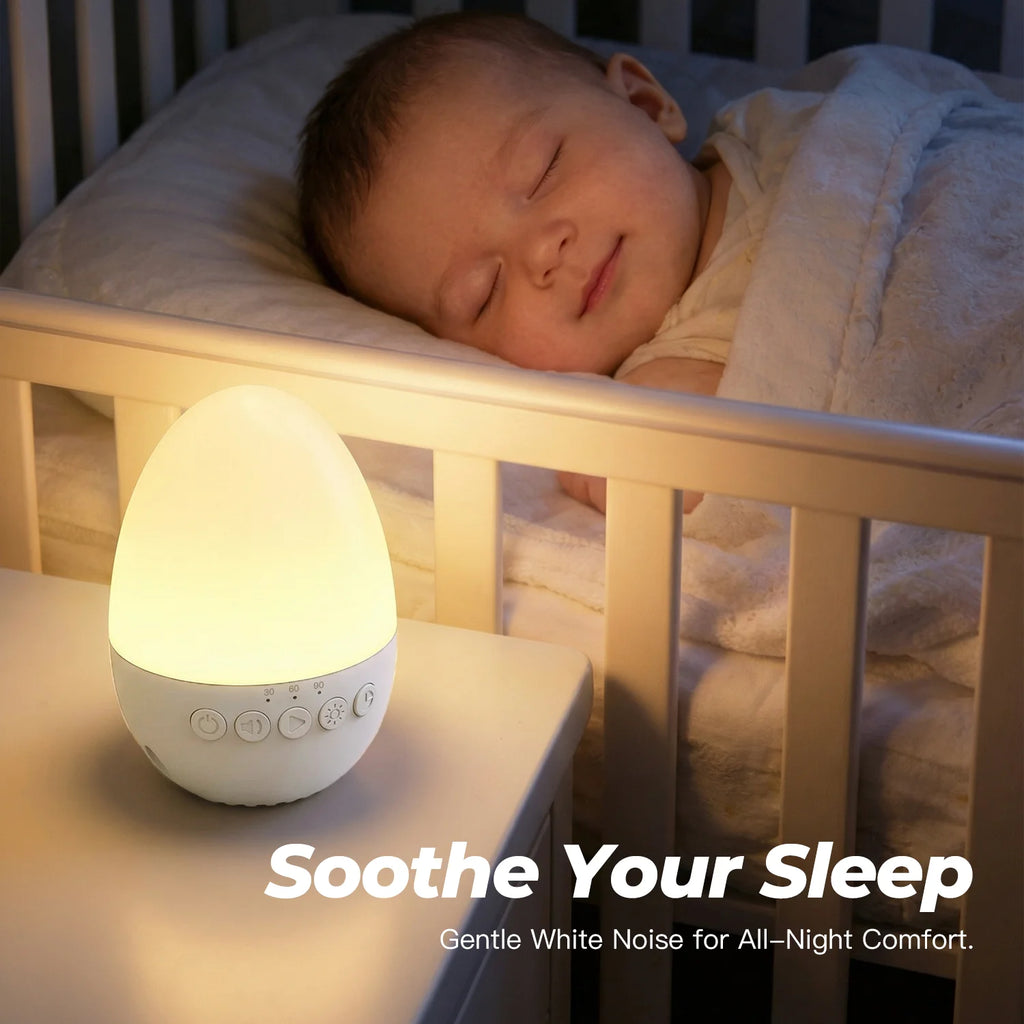 White Noise Machine Baby Cry Detection 30 Sounds Night - feature close-up