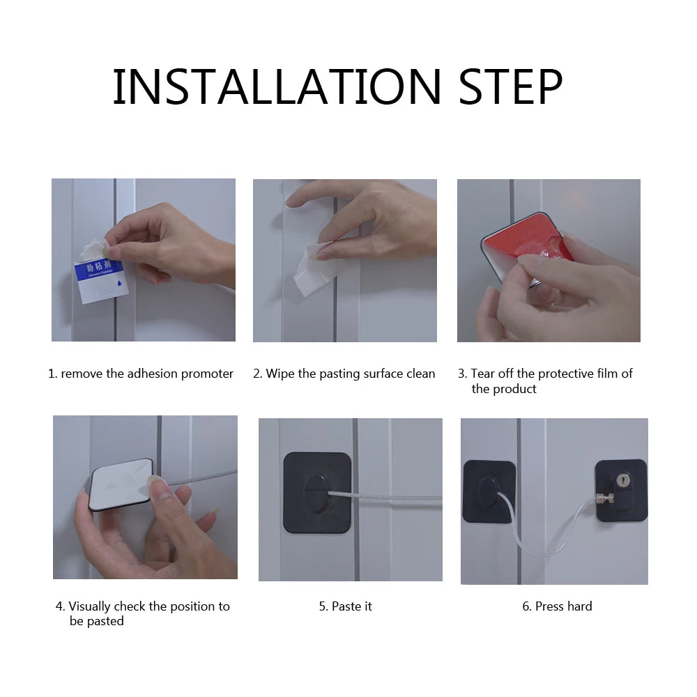 Baby Child Safety Lock Window Refrigerator Opening