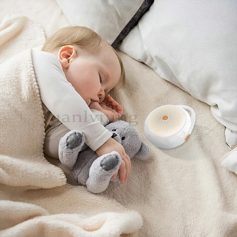 Portable Bluetooth White Noise Machine Baby Sleep Aid - size reference