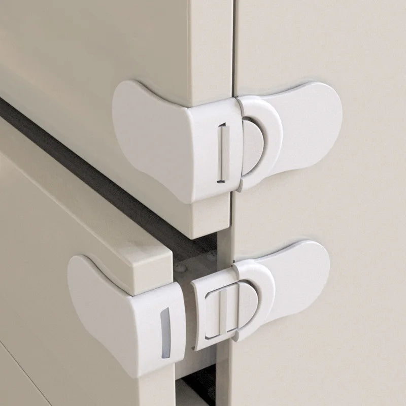 Baby Safety Drawer Lock Anti-Pinching Hand Cabinet - front view