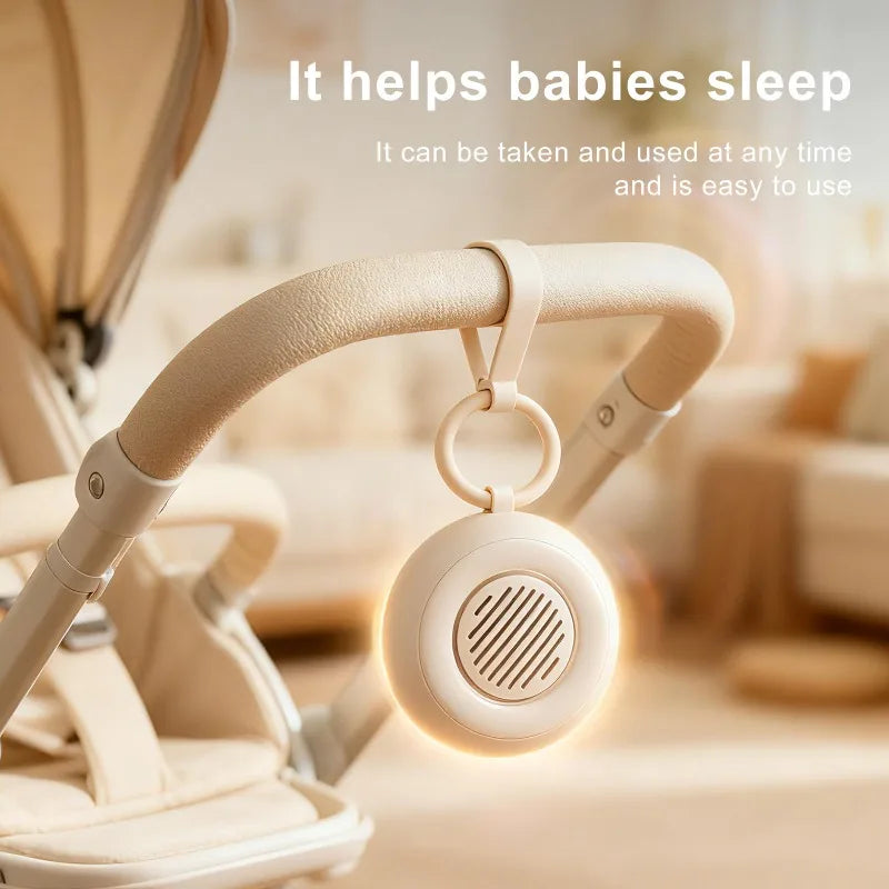 Baby White Noise Machine with light - size reference