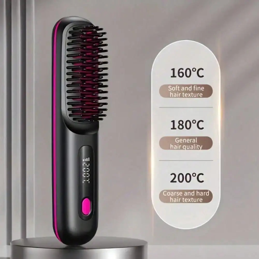 Straightener Brush - front view