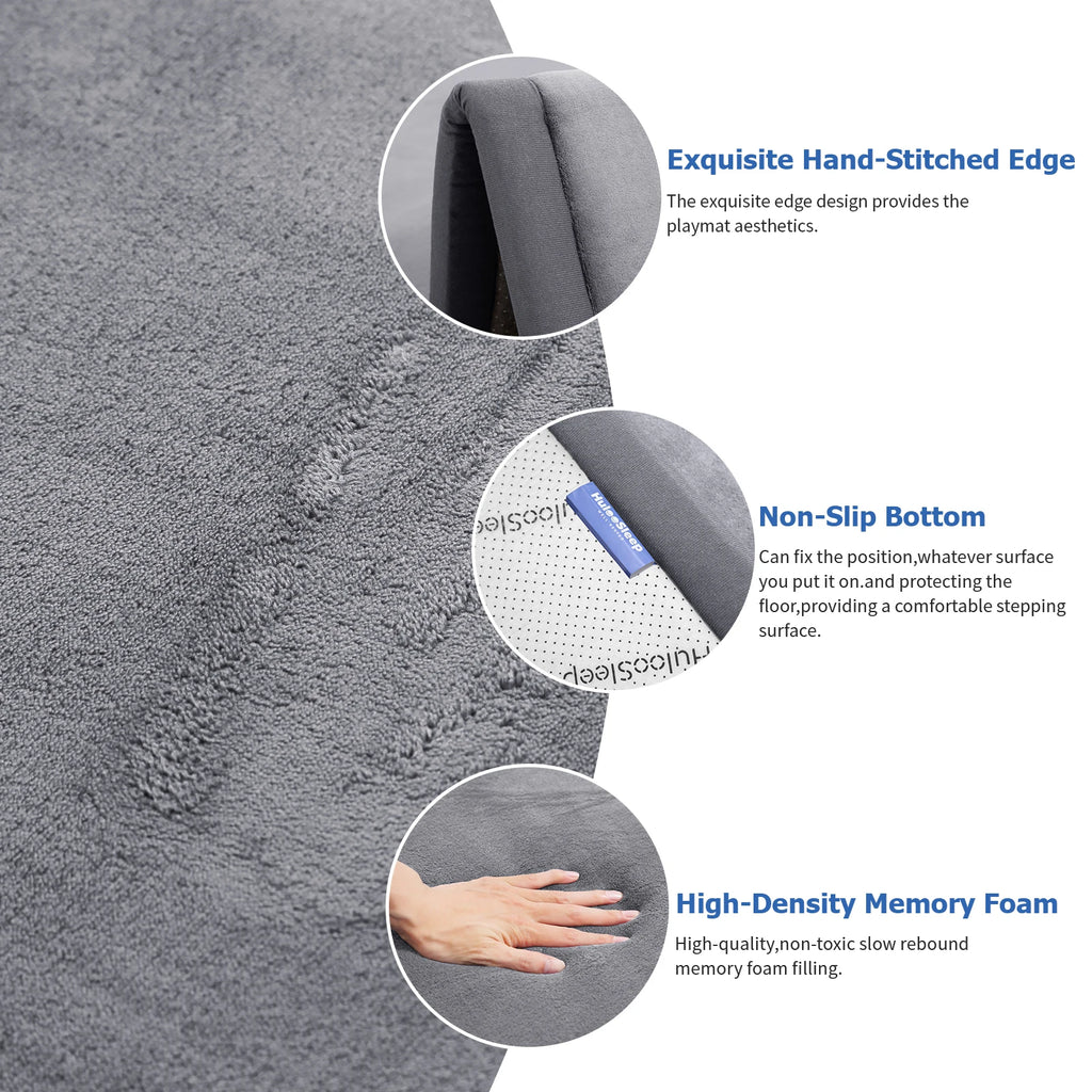 Huloosleep 4 Colors Baby Crawling Play Mats Non-Slip - lifestyle in-use