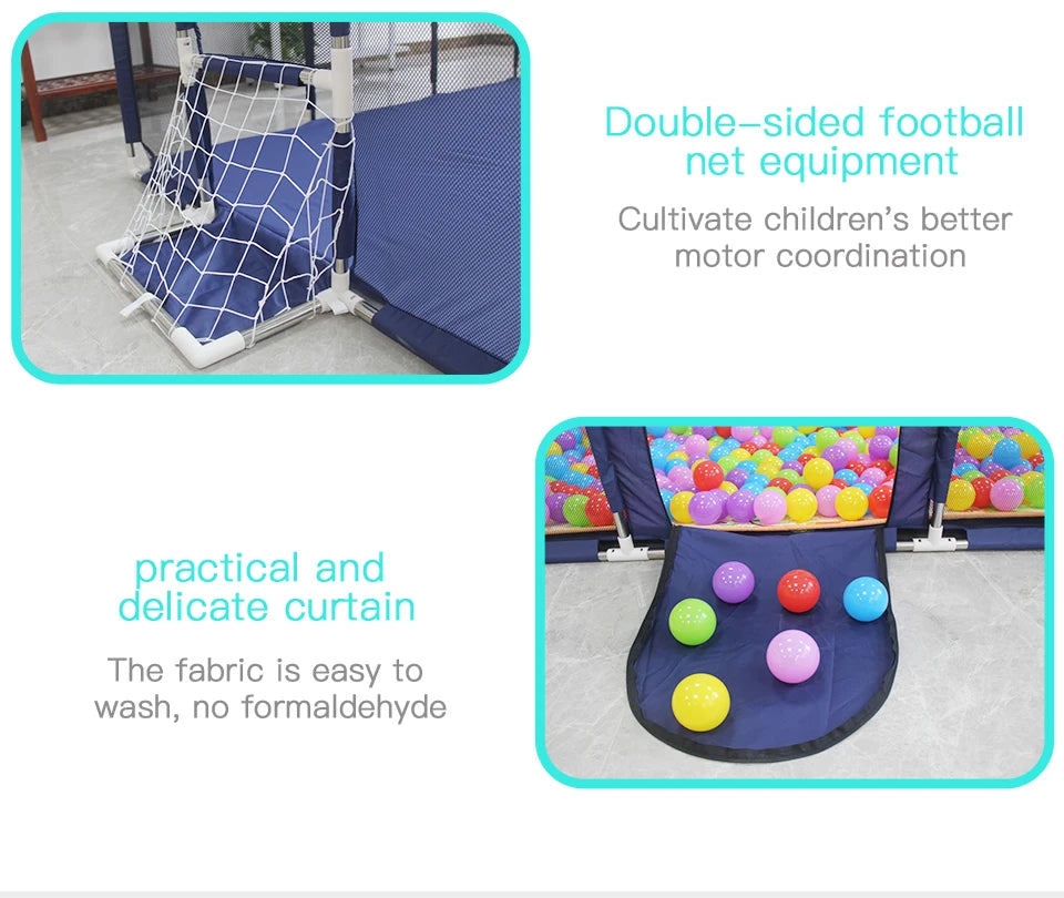 Playpens Baby Pull Rings Indoor Baby Playground Kids