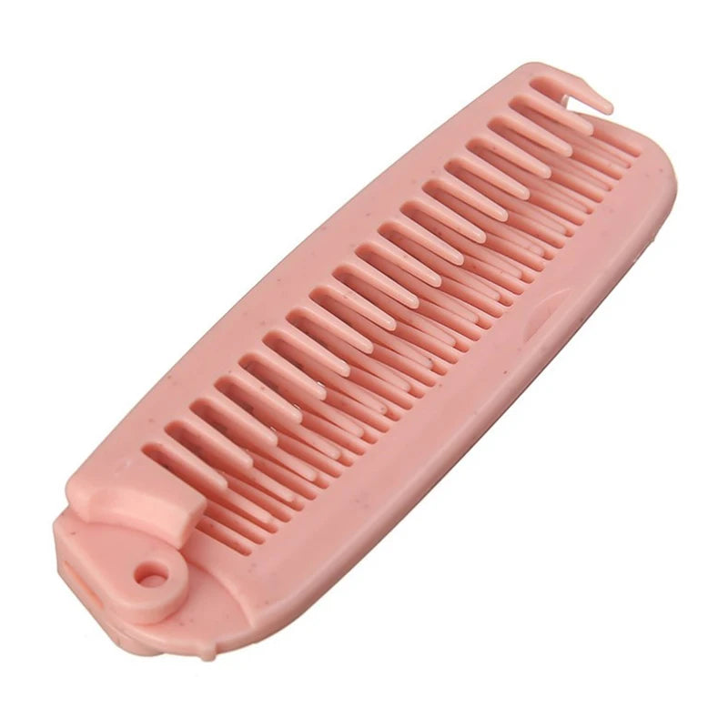 1Pc Portable Travel Hair Comb Brush Foldable Massage