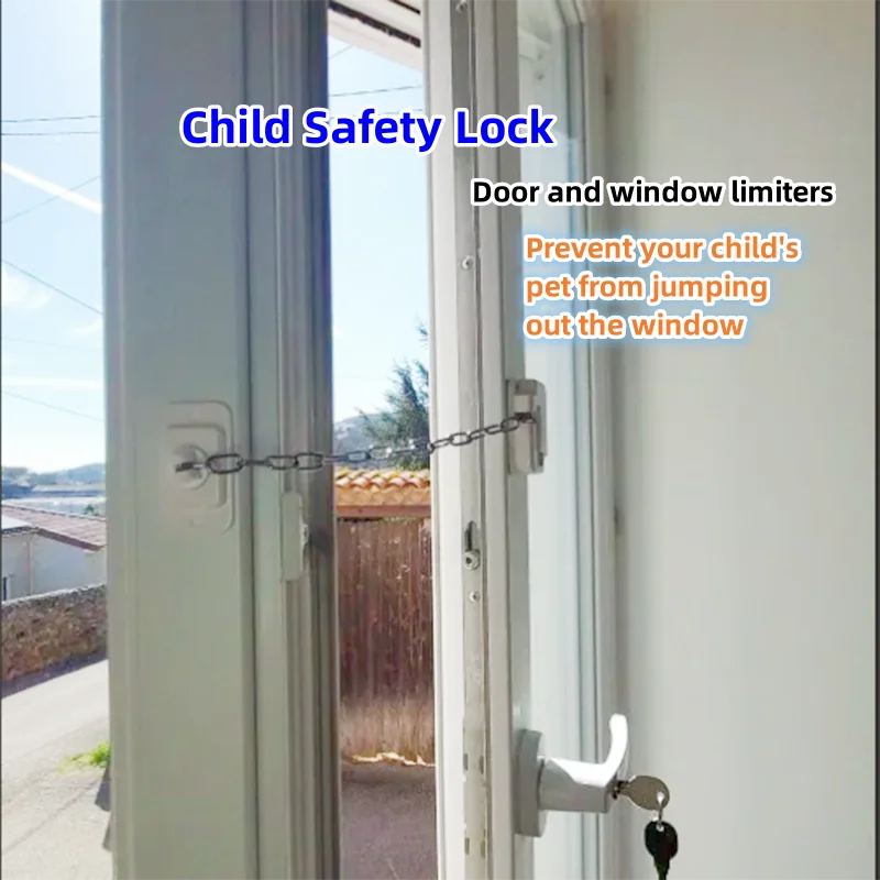 Child Safety Locks Upgraded Adjustable Window Limiters - feature close-up