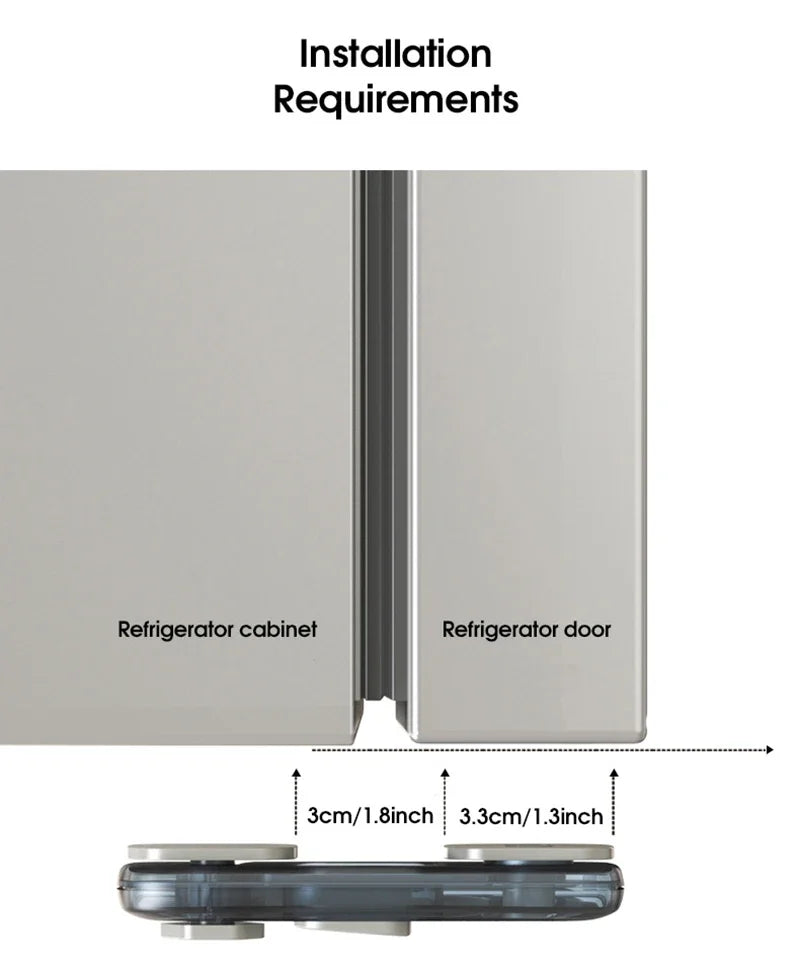 Baby Safety Refrigerator Door Lock - side angle