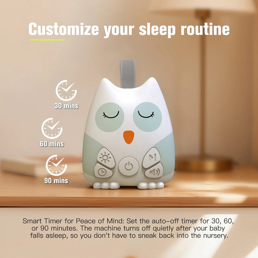 Portable White Noise Sound Machine Baby 30 Soothing - packaging view