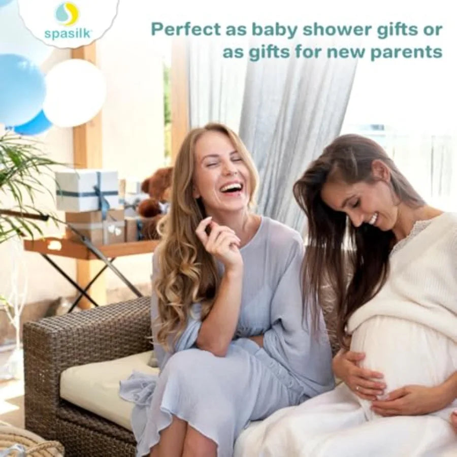 Hooded Bath Towel and Washcloths Set for Newborns