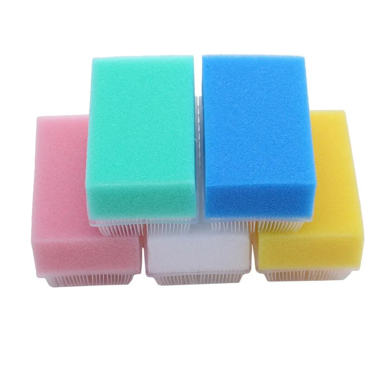 5pcs pack Children Sensory Brush Baby Bath Sponge Brush