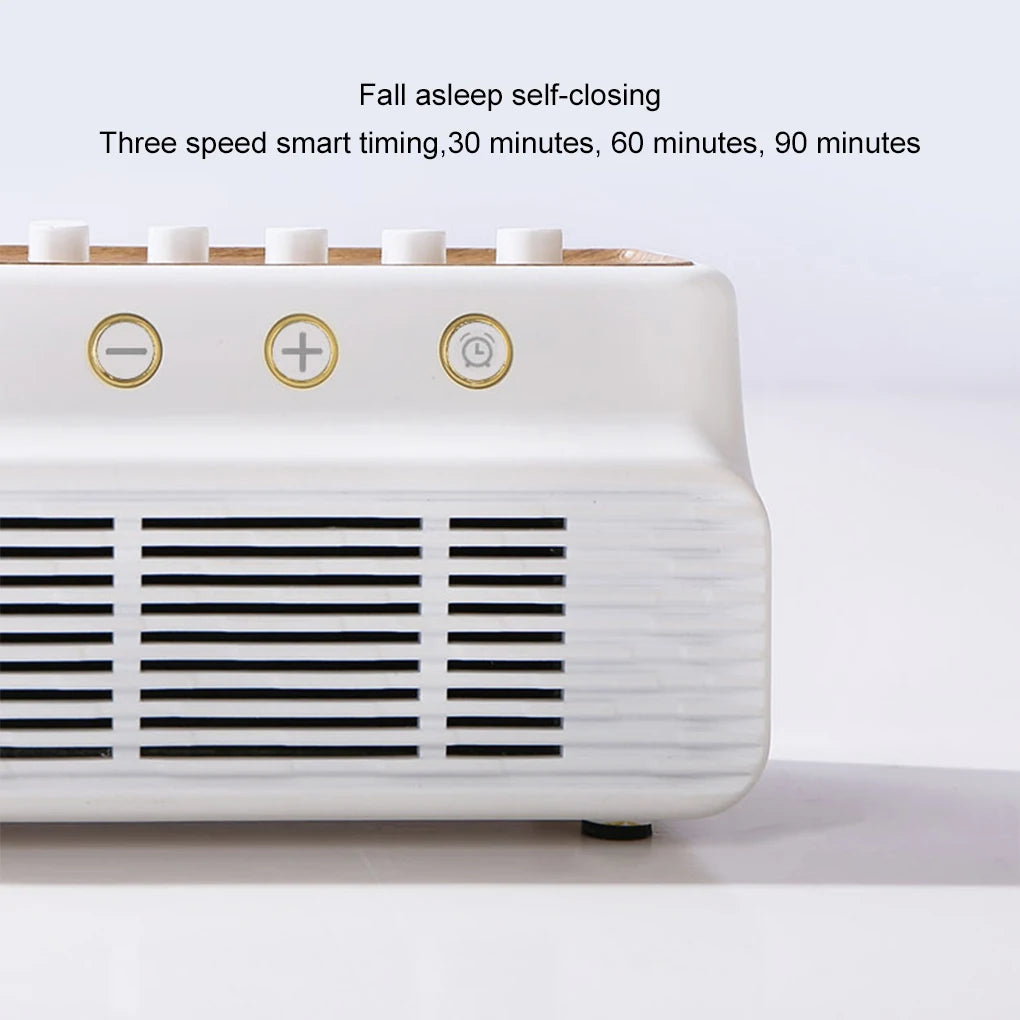 8 Natural Sounds Baby White Noise Sleep Machine - material close-up