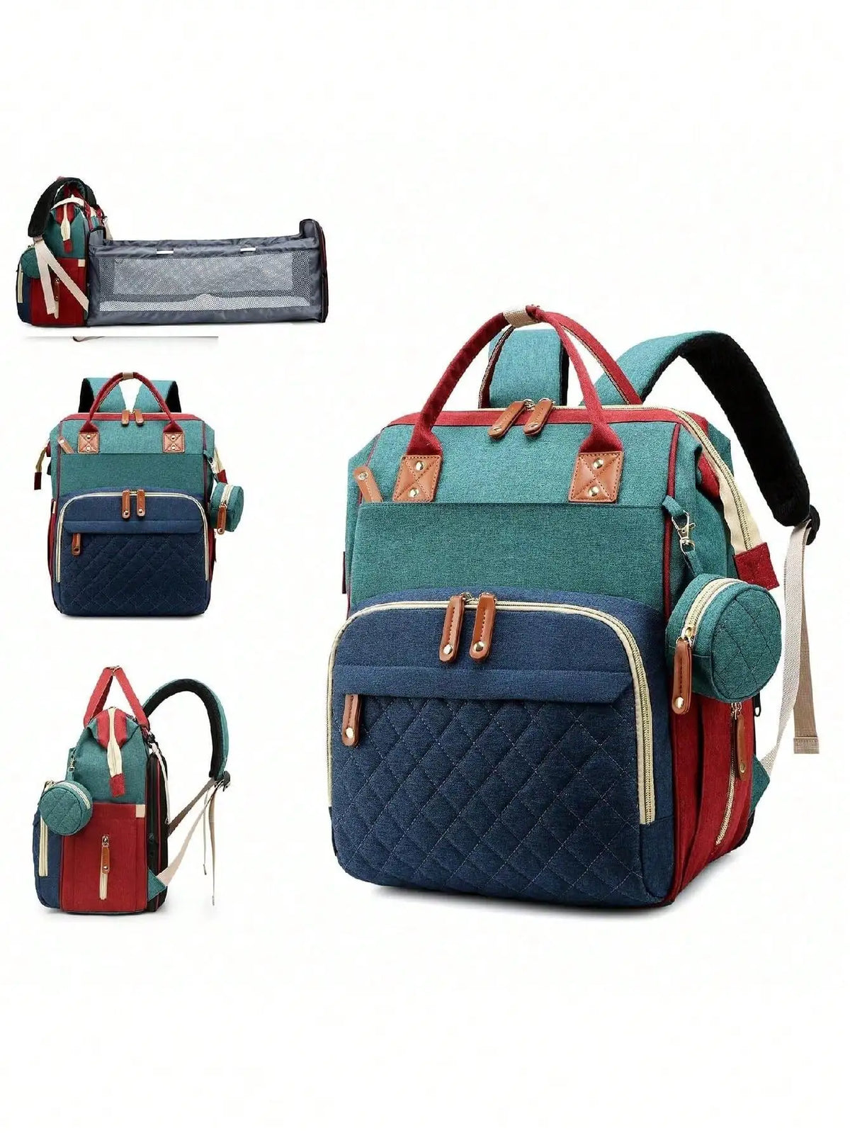 1pc Baby Diaper Bag Backpack