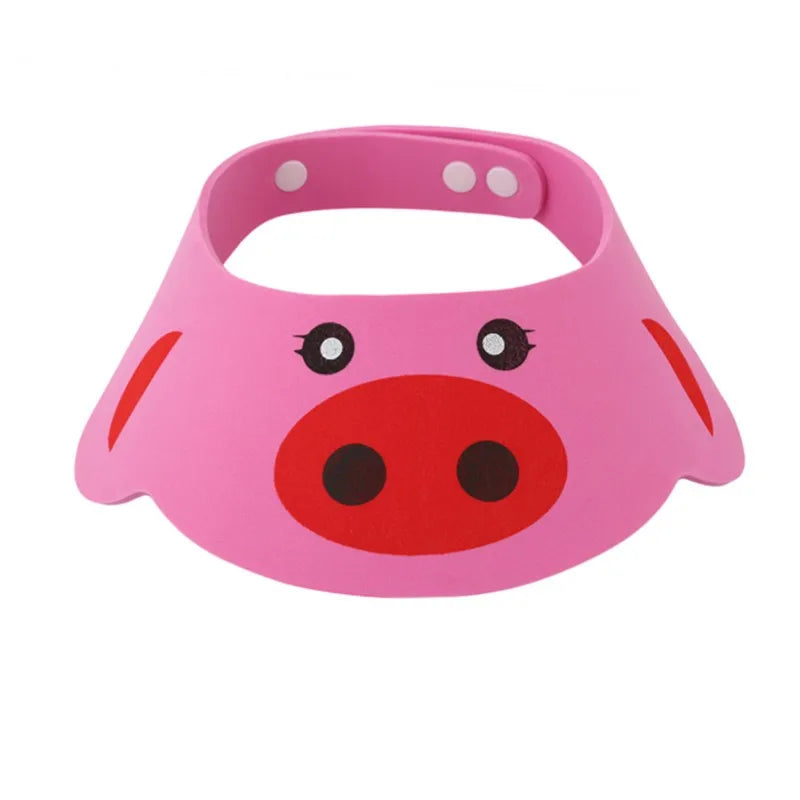 Adjustable Baby Shower Hat Toddler Kids Shampoo Bathing - side angle