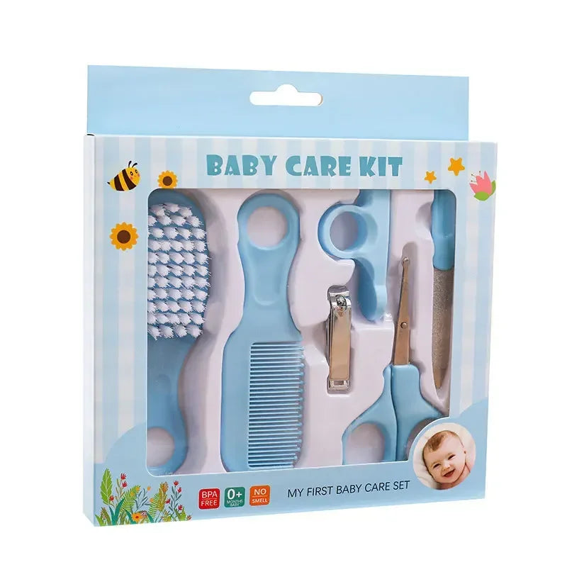 6pcs Baby Care Set Hair Comb Grooming Brush Set Nail