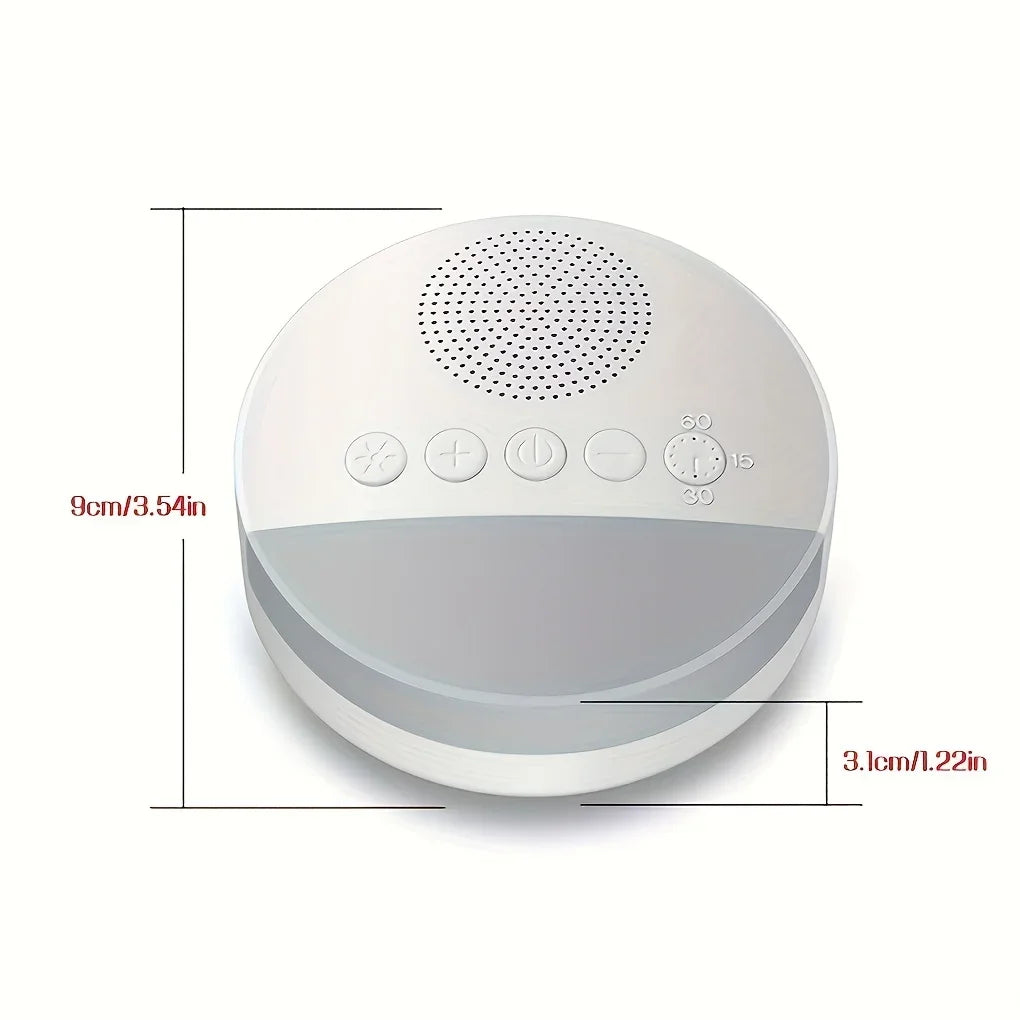 Baby White Noise Machine USB Rechargeable Timed - material close-up