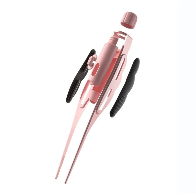Earwax LED Tweezers Earpick Children Ear Cleaning Tool - size reference